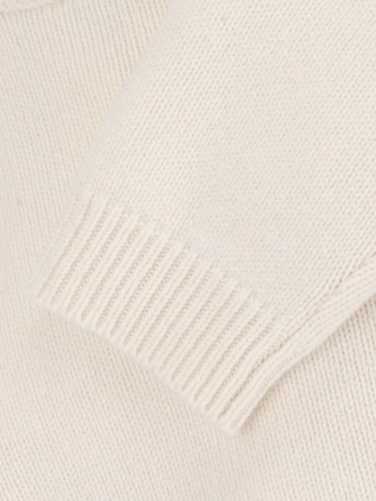 Studio Nicholson Soft Texture Crewneck Sweater With Ribbed Cuffs