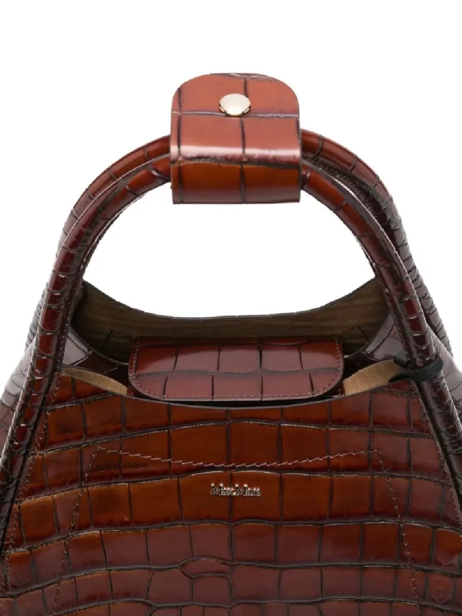 Max Mara Leather Bucket Bag