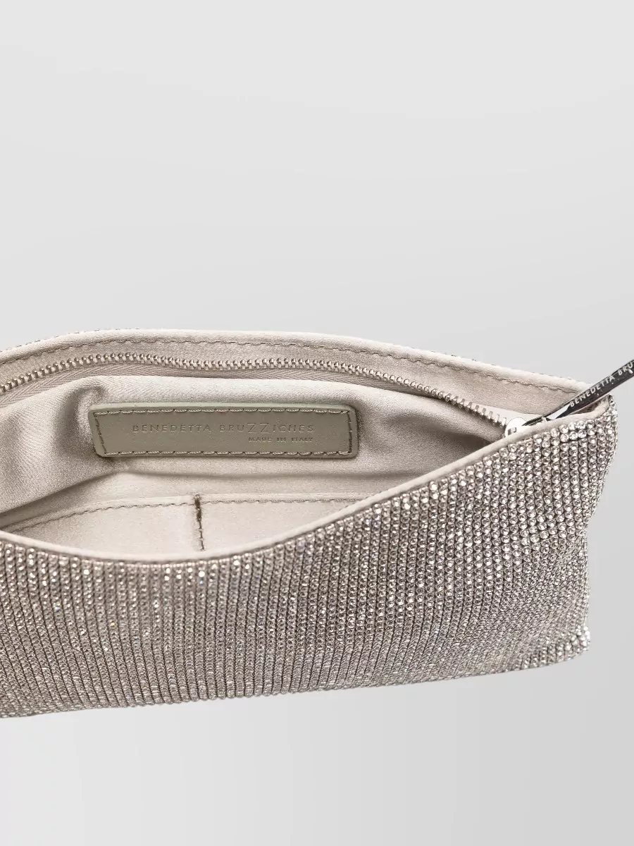 Benedetta Bruzziches Aluminium Clutch Bag
