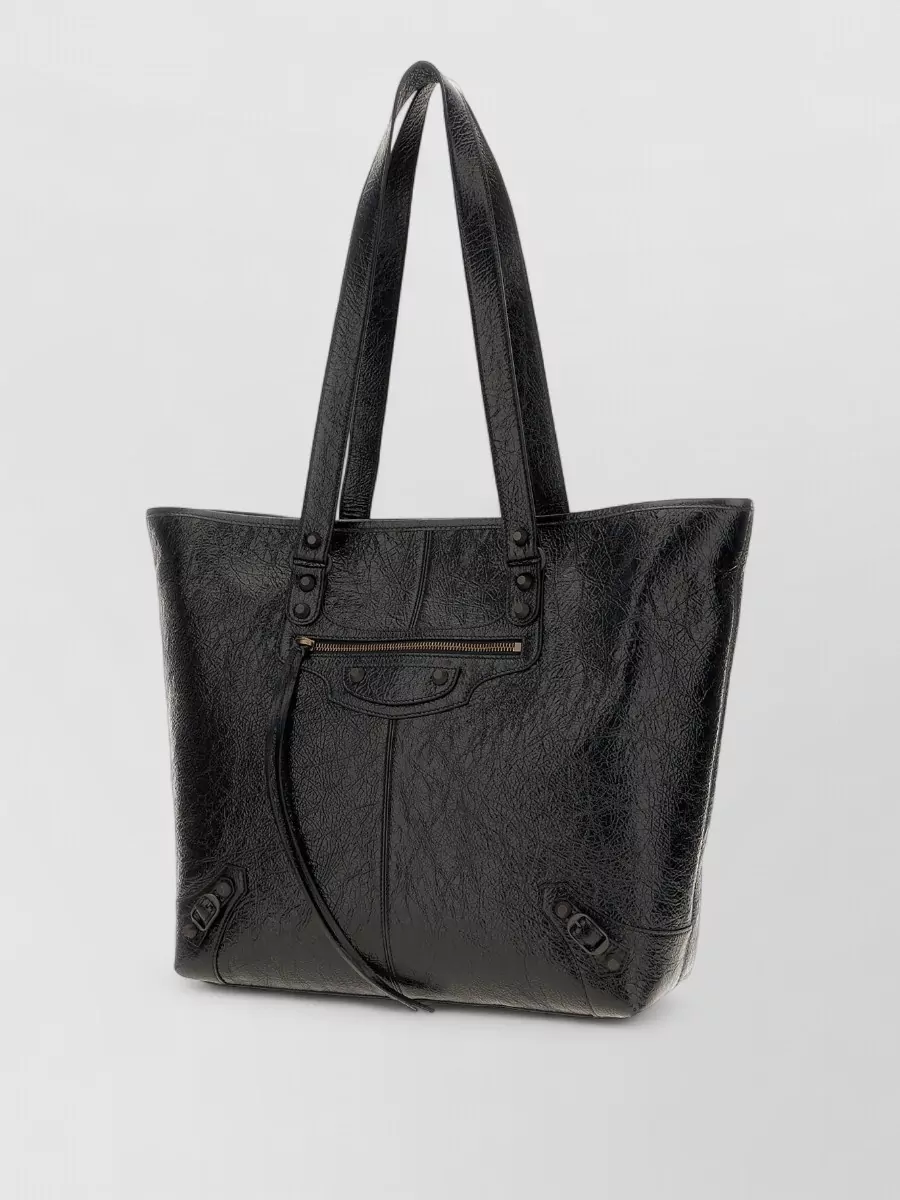 Balenciaga Lamb Leather Le City Tote Bag