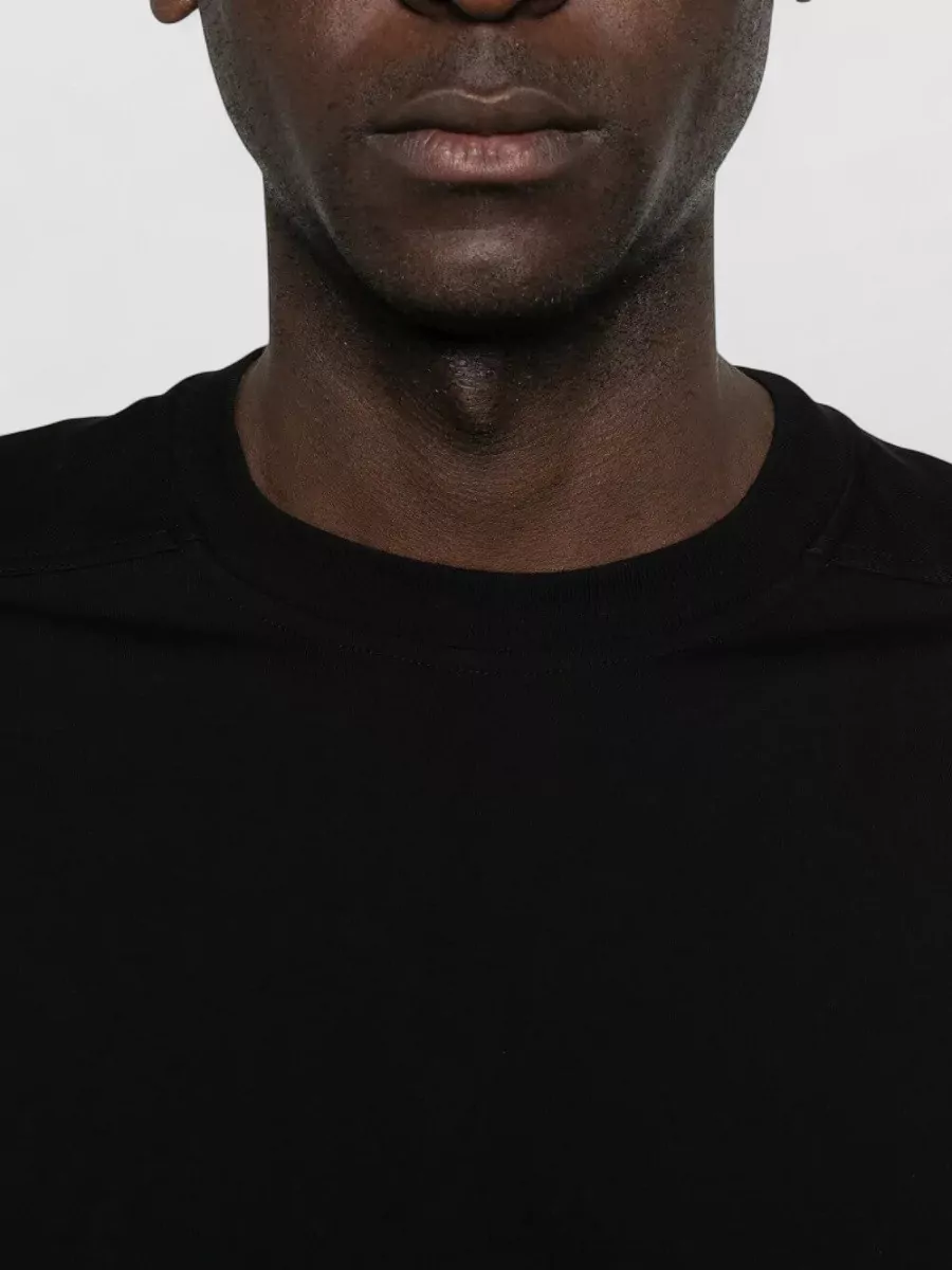 Rick Owens Jumbo Crew Neck Oversized Short Sleeve T-Shirt