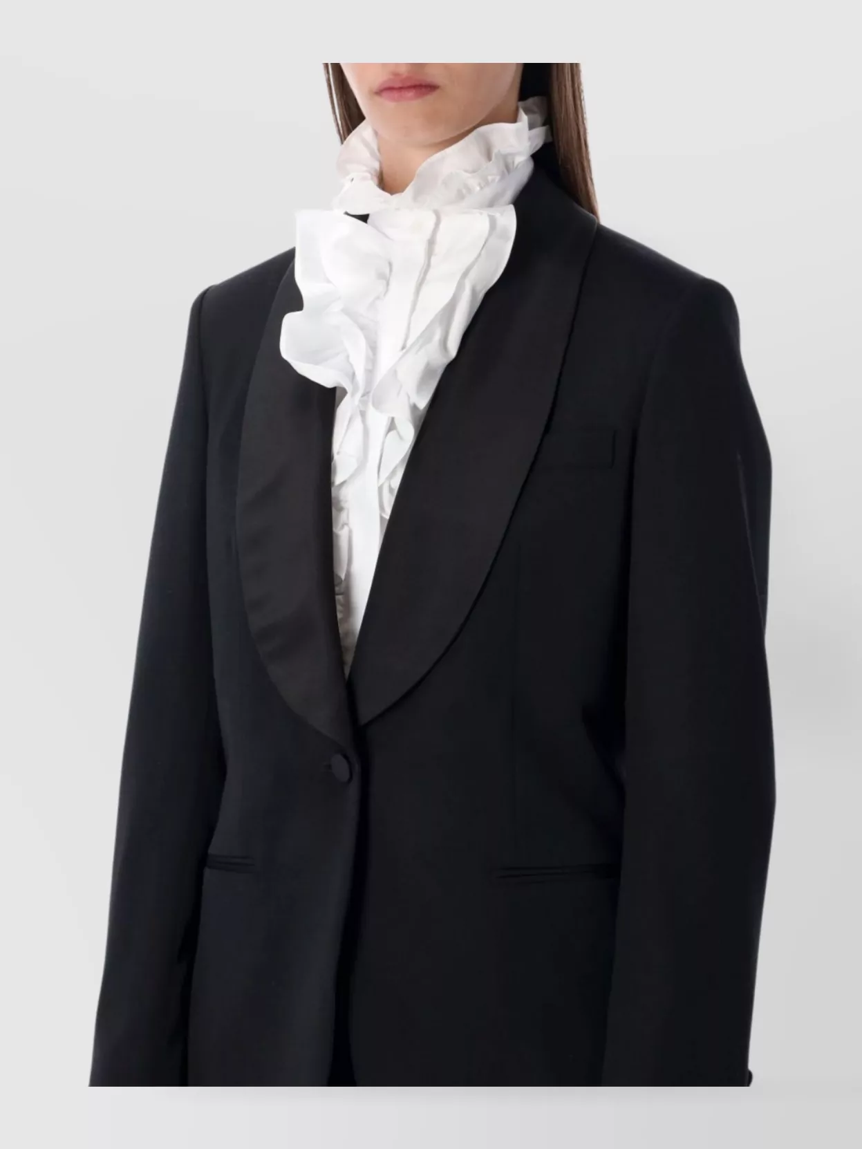 Ralph Lauren Modern Tailored Smoking Blazer