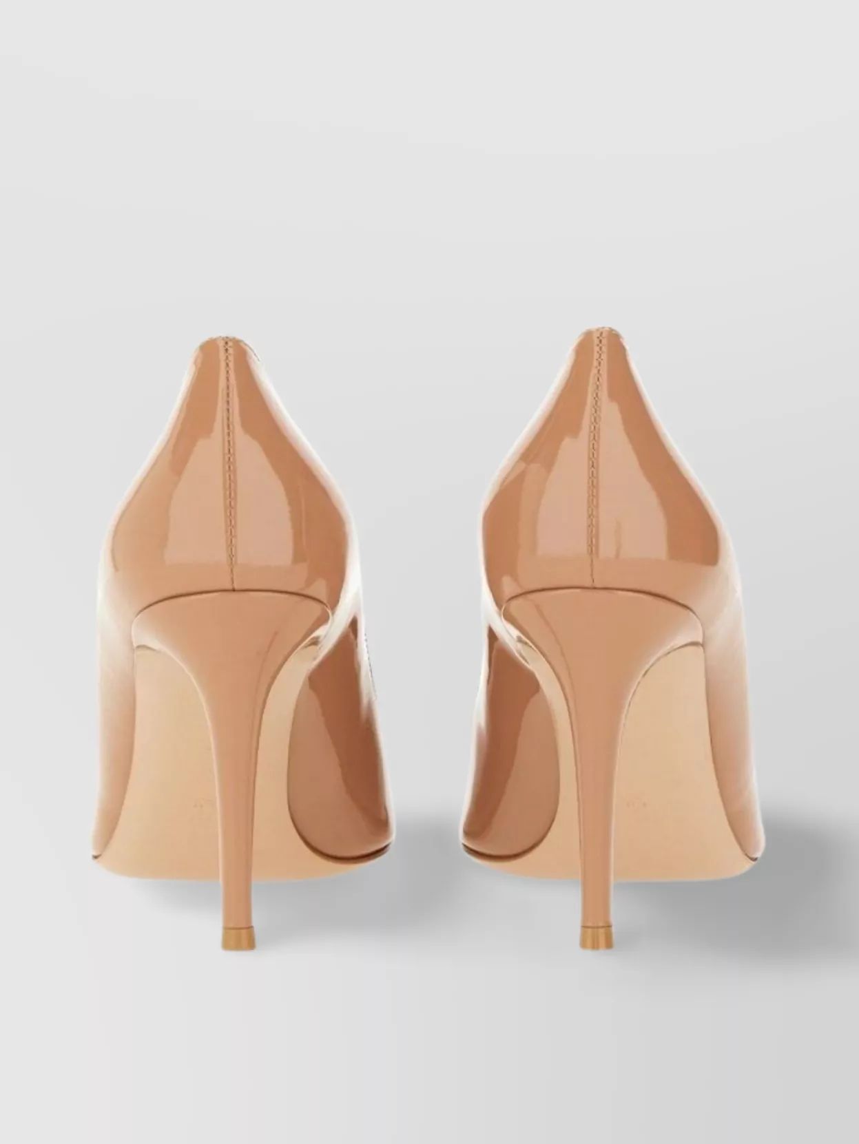 Gianvito Rossi 85 Patent Pointed Toe Stiletto Pumps