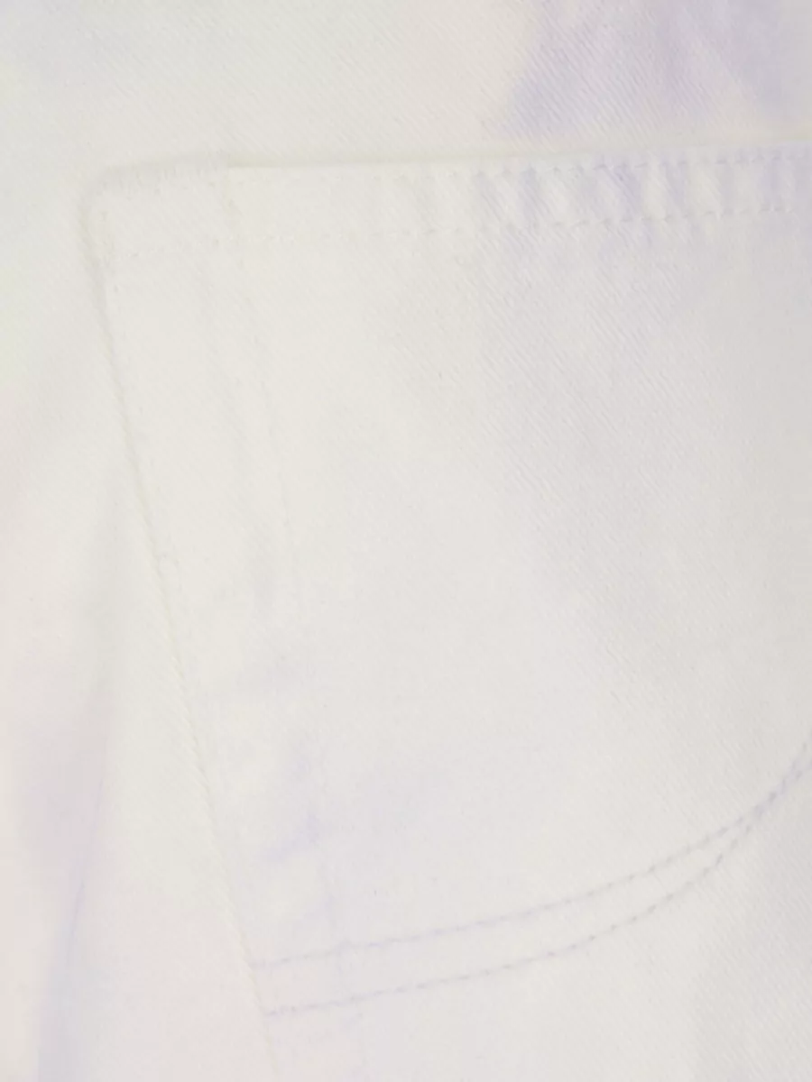 Stella Mccartney Two-Tone Denim Straight-Leg Jeans