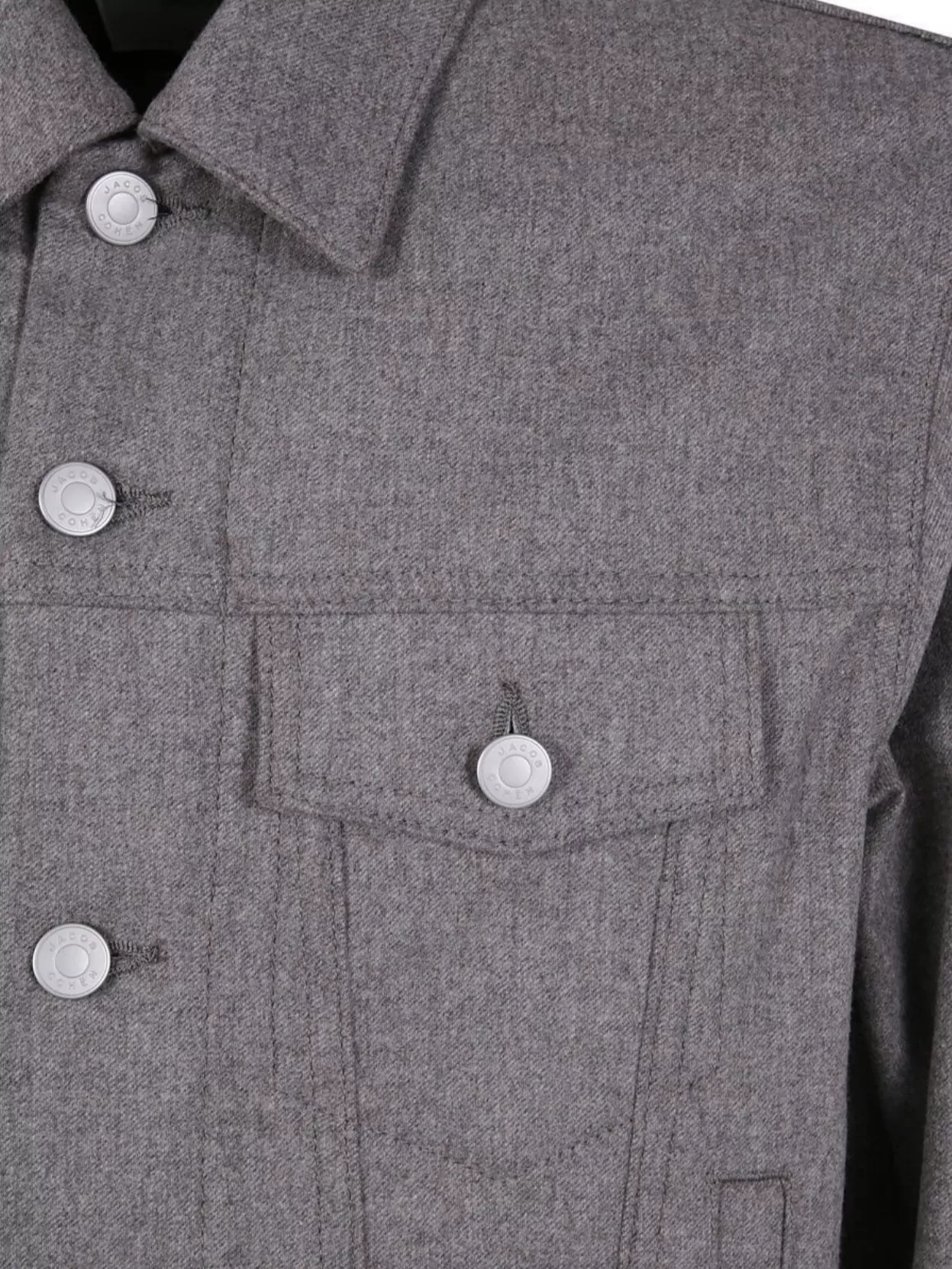 Jacob Cohen Long Sleeve Trucker Jacket With Adjustable Waist