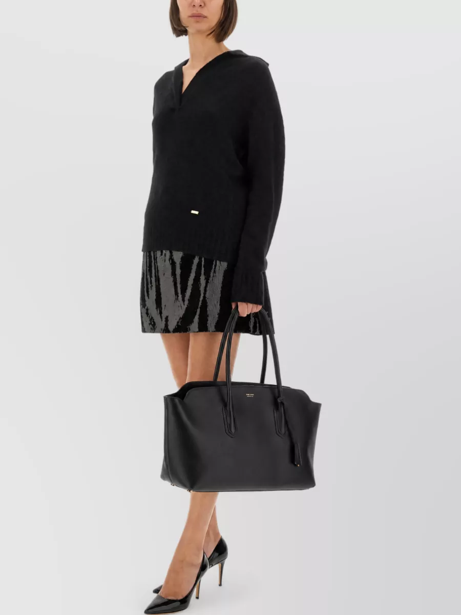 Tom Ford Cashmere Silk Long Sleeve Polo Shirt