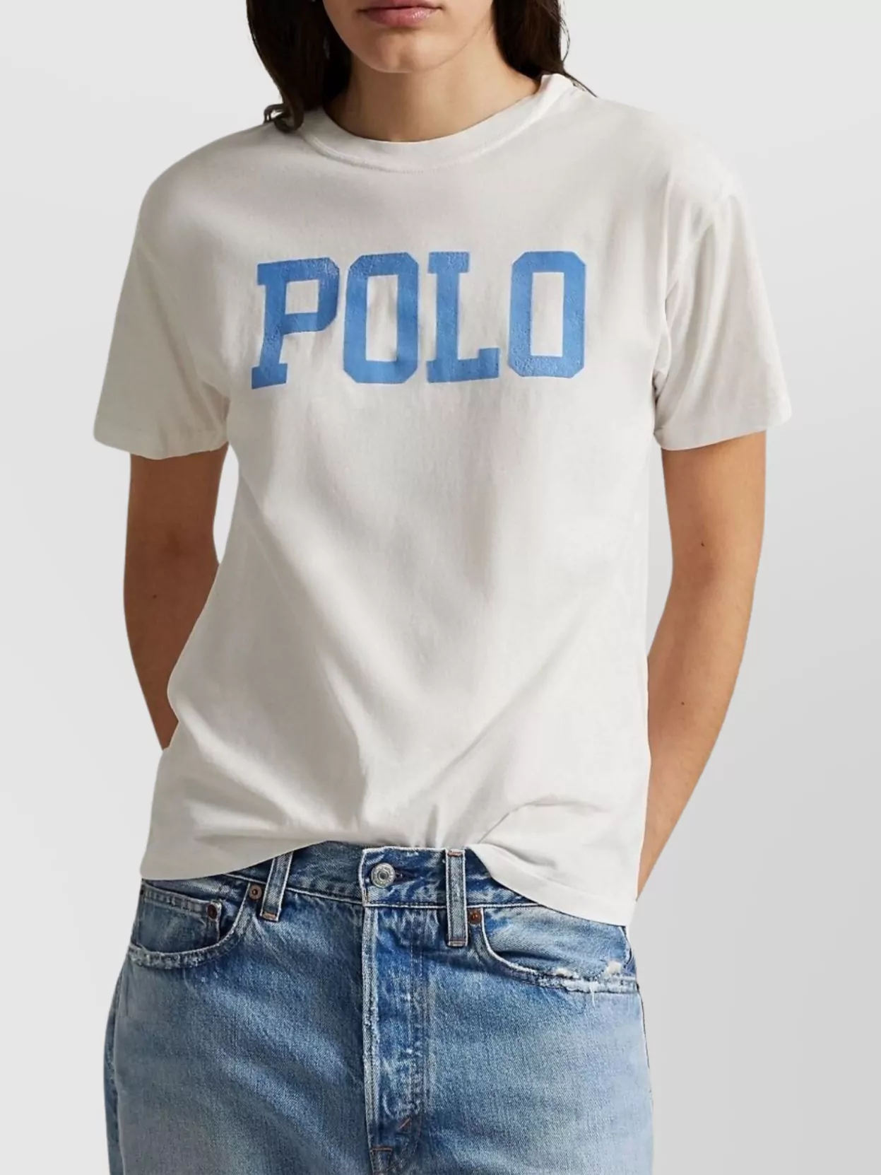 Ralph Lauren Relaxed Fit Crew Neck Short Sleeve Top