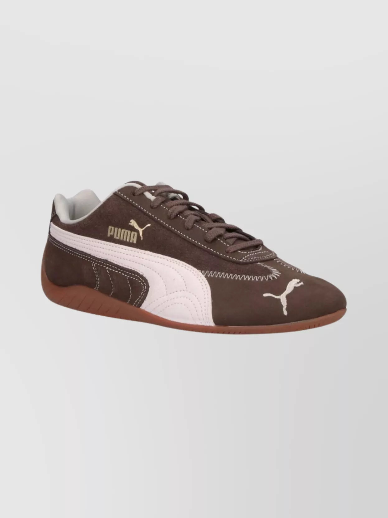 Puma Casual Low Top Sneakers With Contrast Stitching