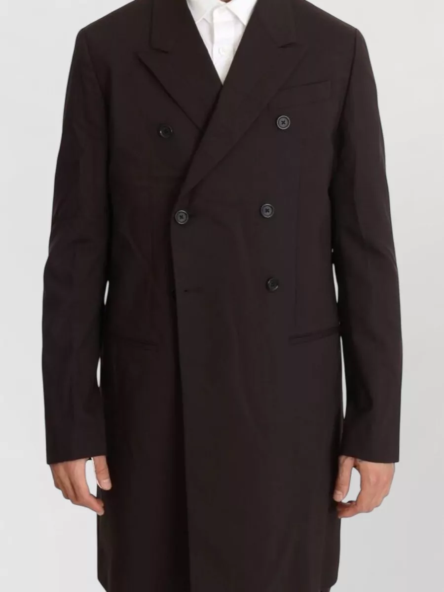 Dolce&Gabbana wool double-breasted long coat