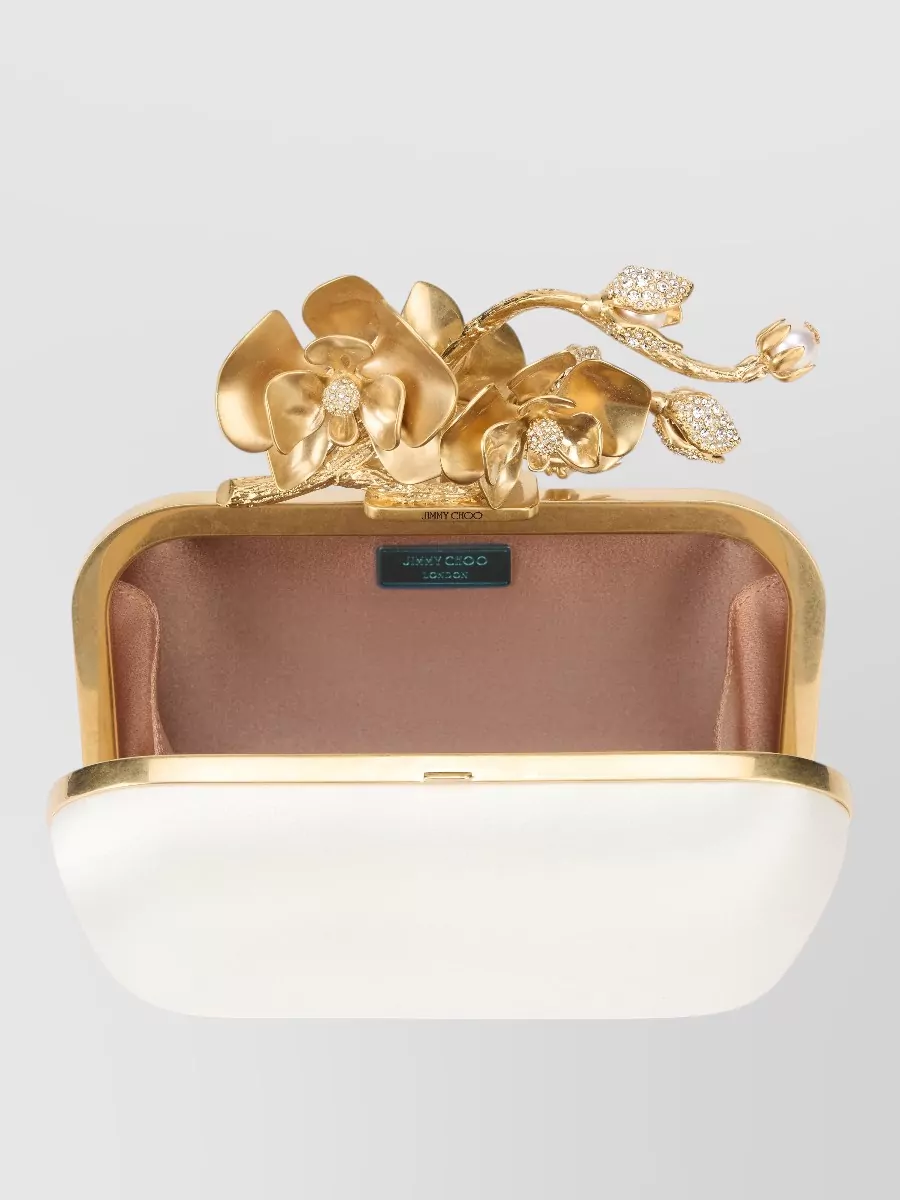 Jimmy Choo Satin Clutch Bag