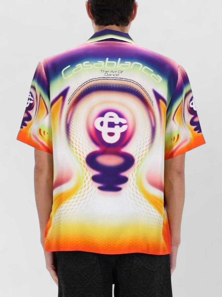 Casablanca Silk Printed Shirt