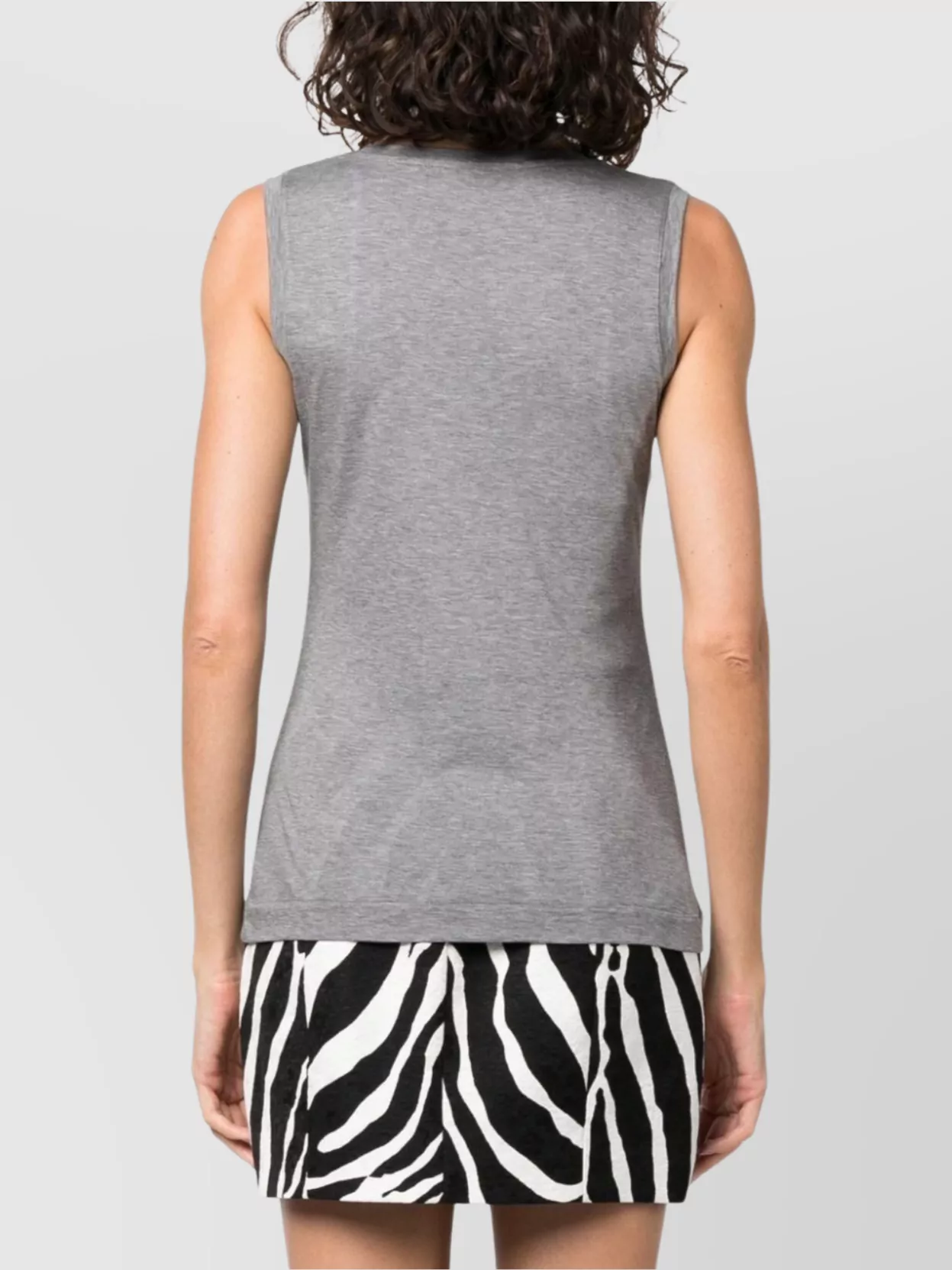 Dolce & Gabbana Logo-patch Cotton Tank Top