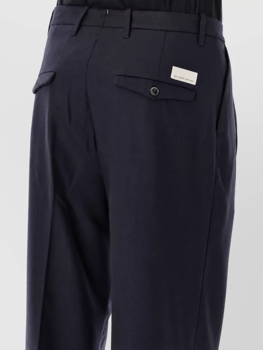 Nine In The Morning Wool Tailored Trousers