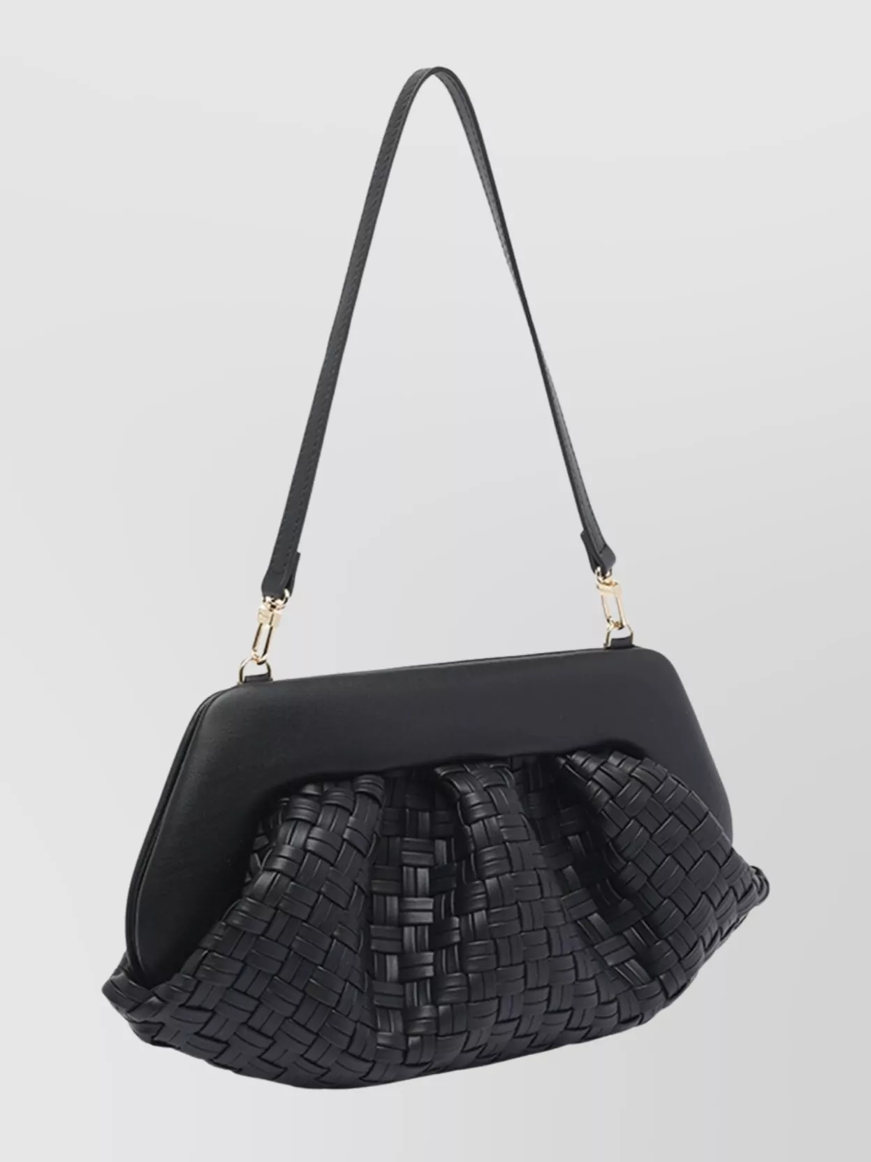 Themoiré Versatile Shoulder Bag Woven Texture