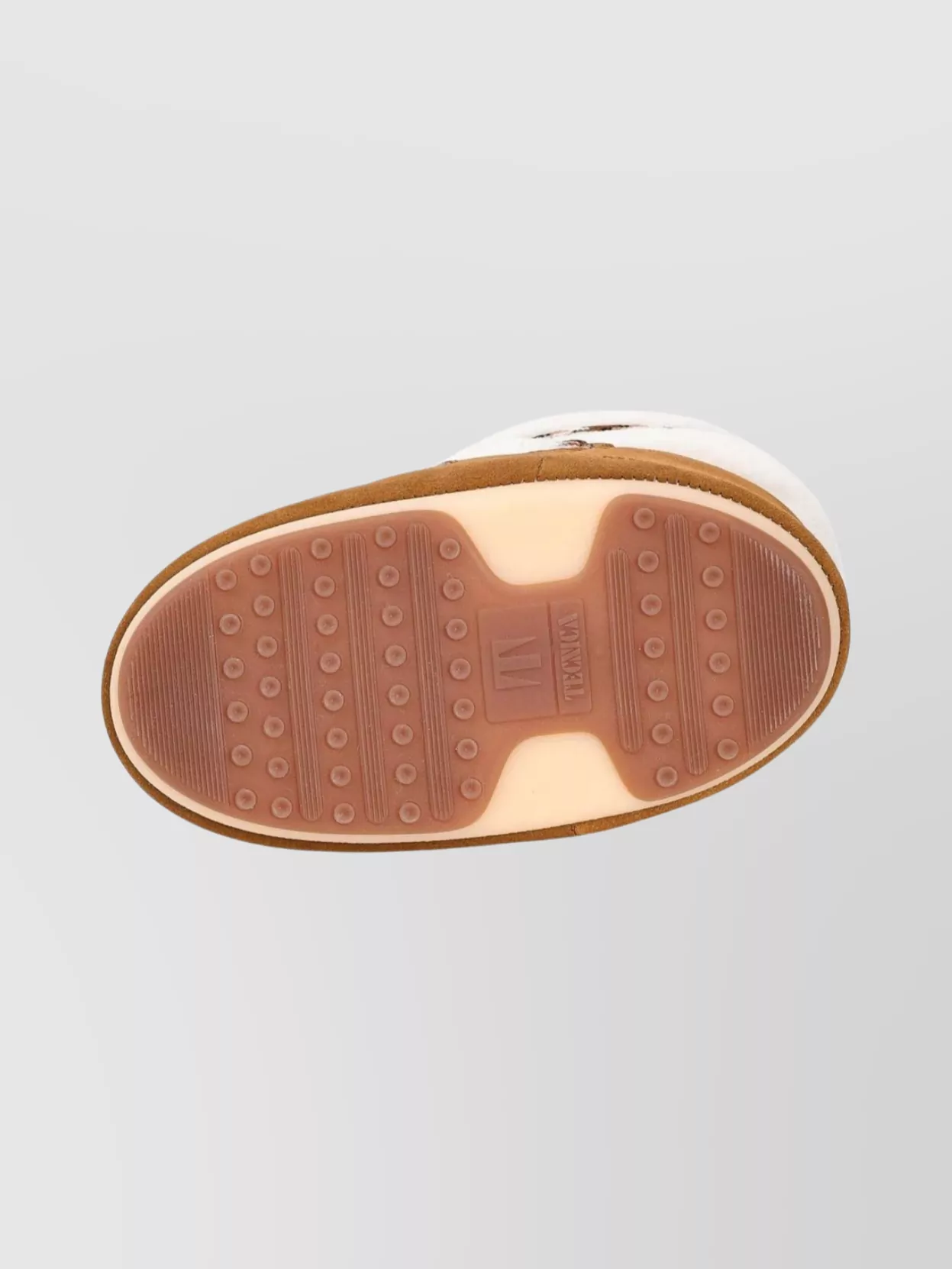 Moon Boot Logo Design Round Toe Wedge Heel Boots In Animal Print