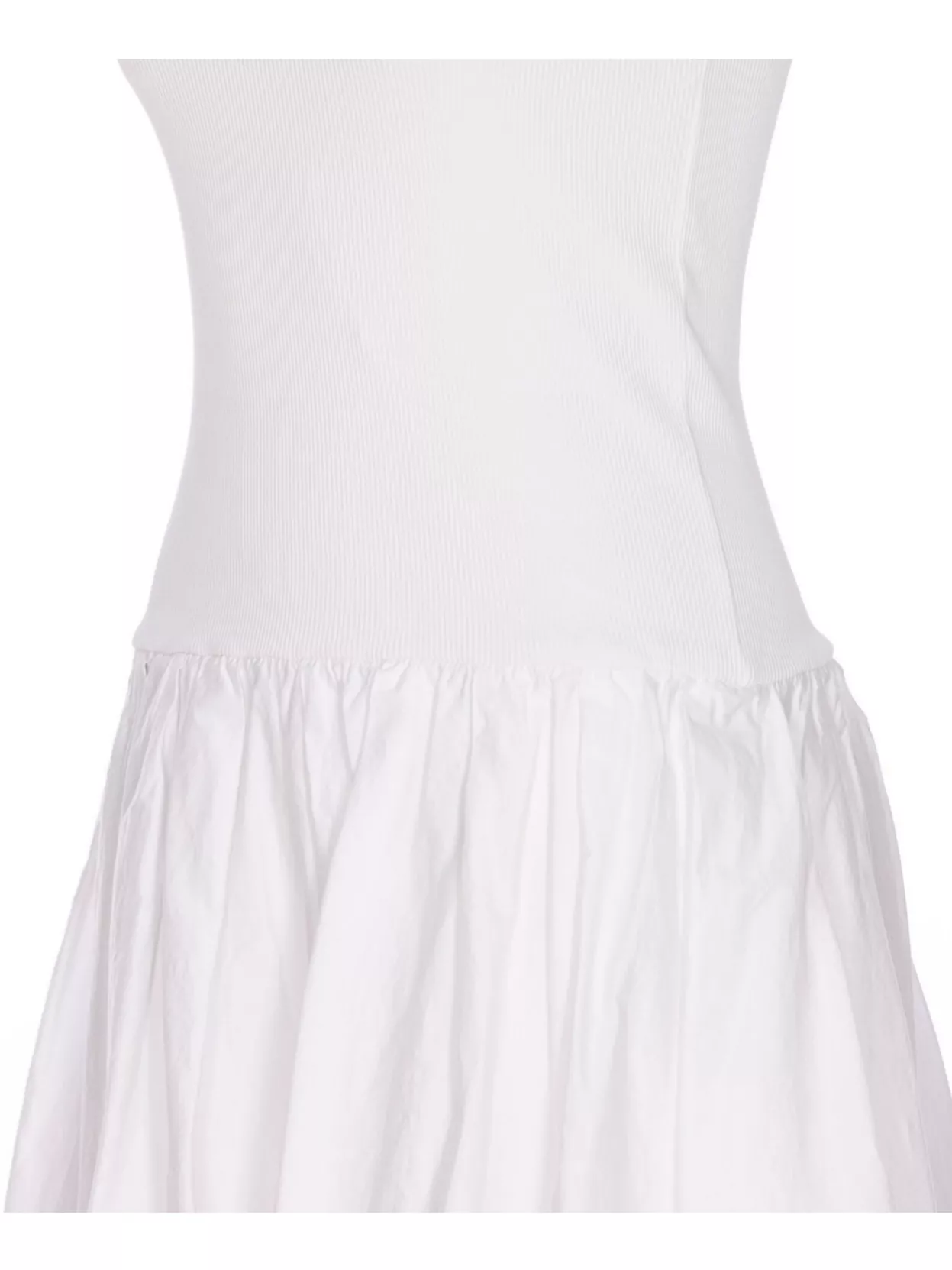 Pinko Balloon Skirt Sleeveless Dress With Buckle Straps