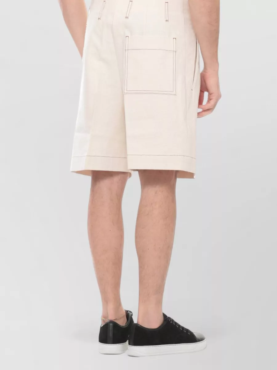 Lanvin Cotton Bermuda Shorts