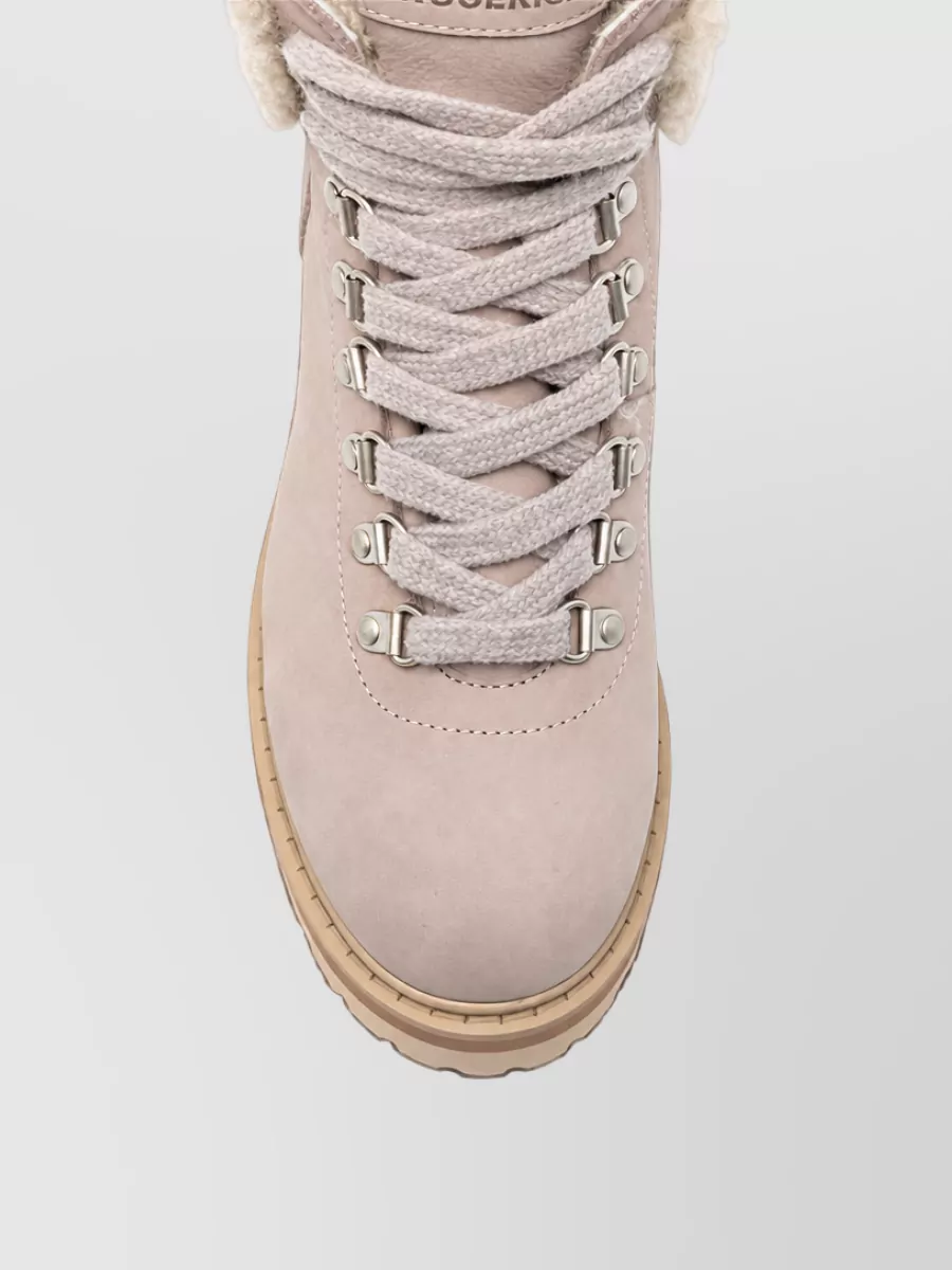 Woolrich Leather Lace-Up Boots