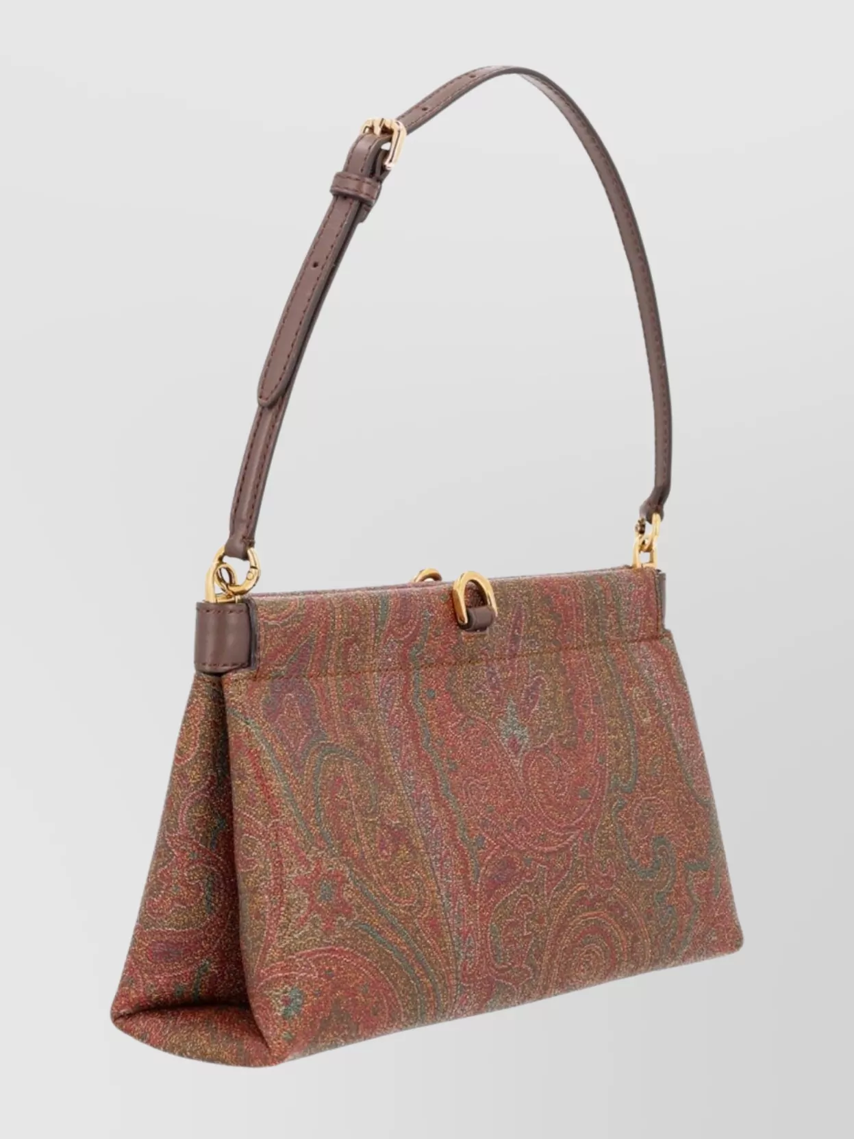 Etro Paisley Pattern Shoulder Bag With Adjustable Strap