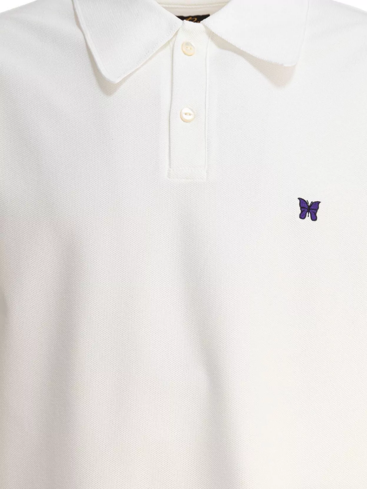 Needles Polo Shirts Collared Short Sleeves