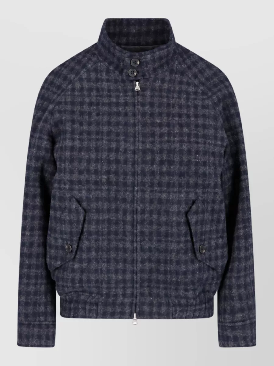 Dunst wool single-breasted coat