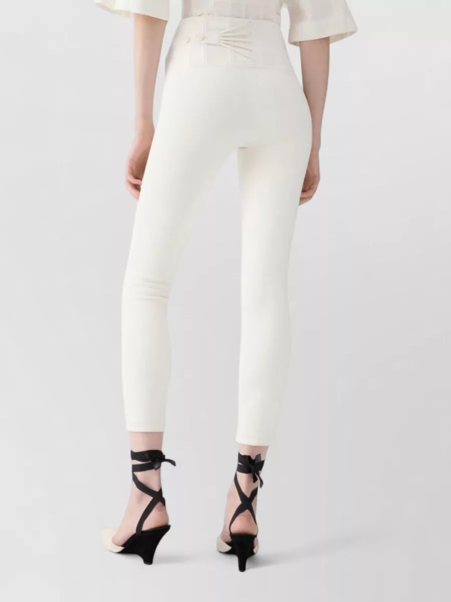 Jacquemus High-Rise Straight-Leg Trousers