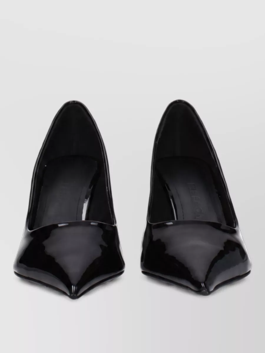 Ferragamo patent leather pumps