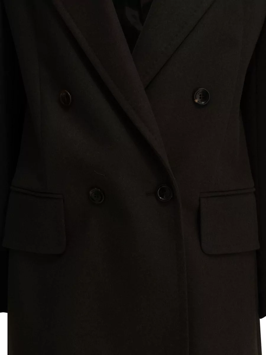 Max Mara Camel Hair Double Breasted Coat