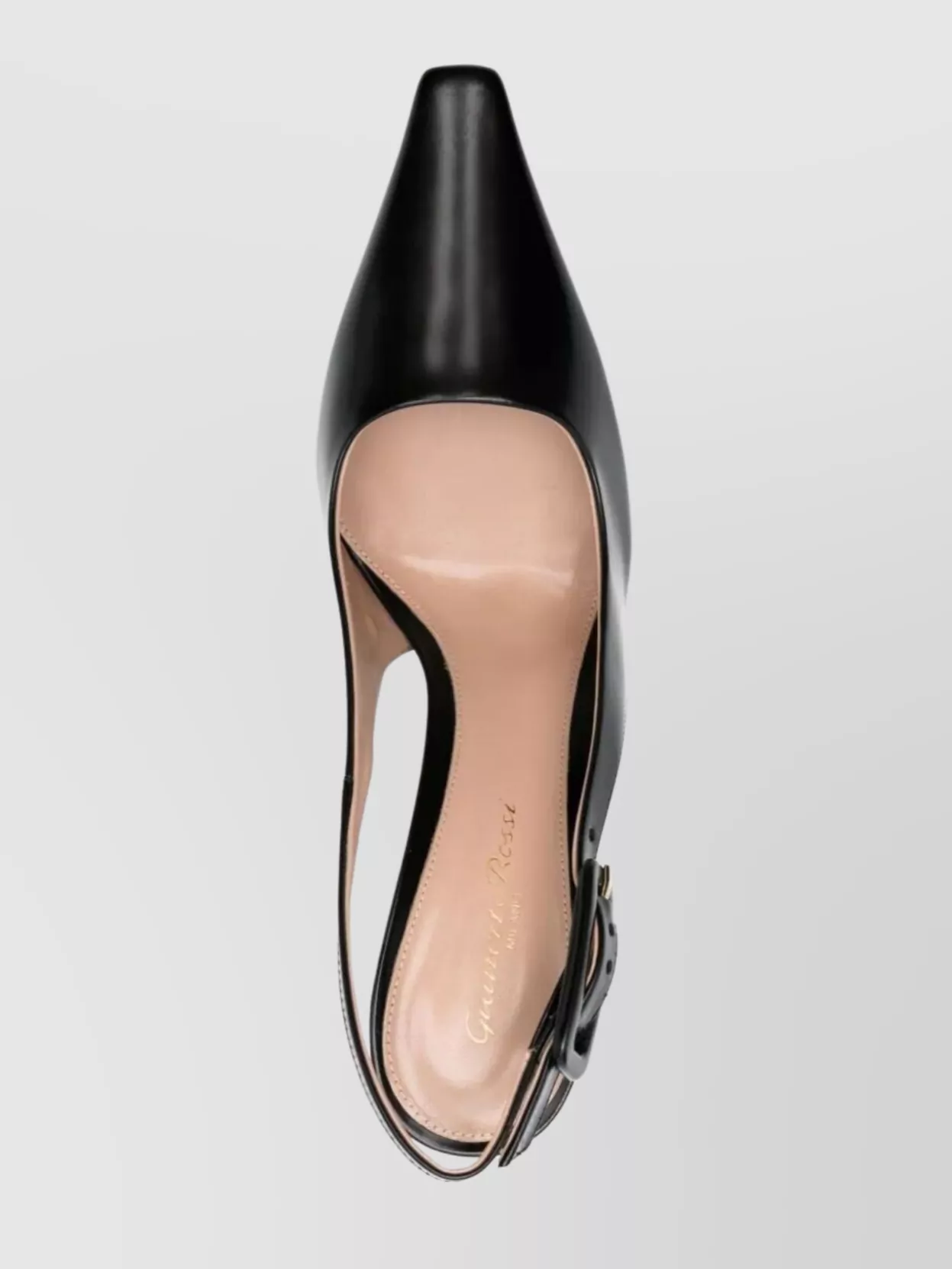 Gianvito Rossi Buckle Detail Pointed Toe Pump
