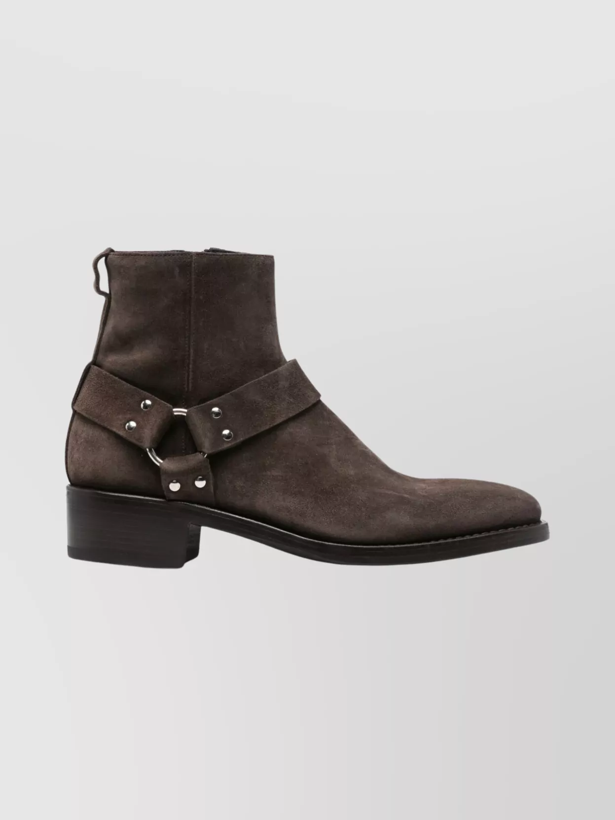 Premiata Suede Ankle Boots Block Heel