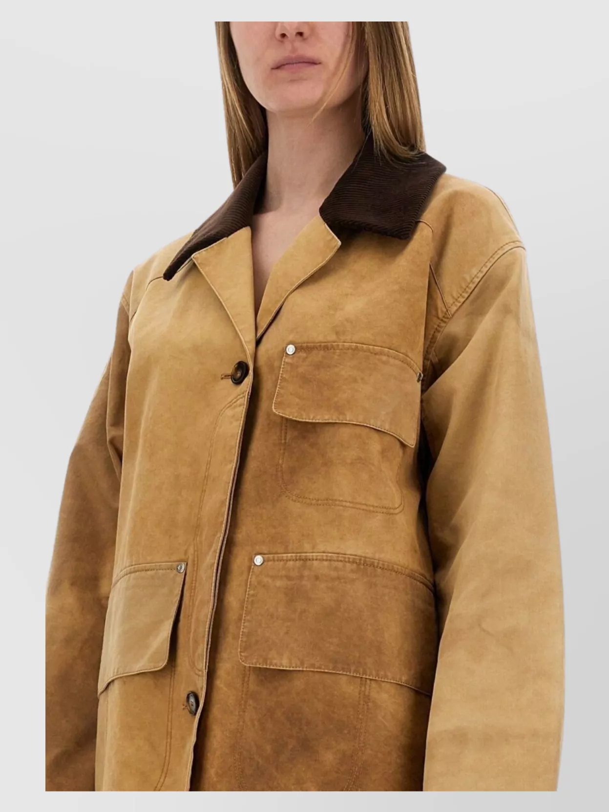 Stella Mccartney "Harrington" Jacket With Chest And Front Pockets
