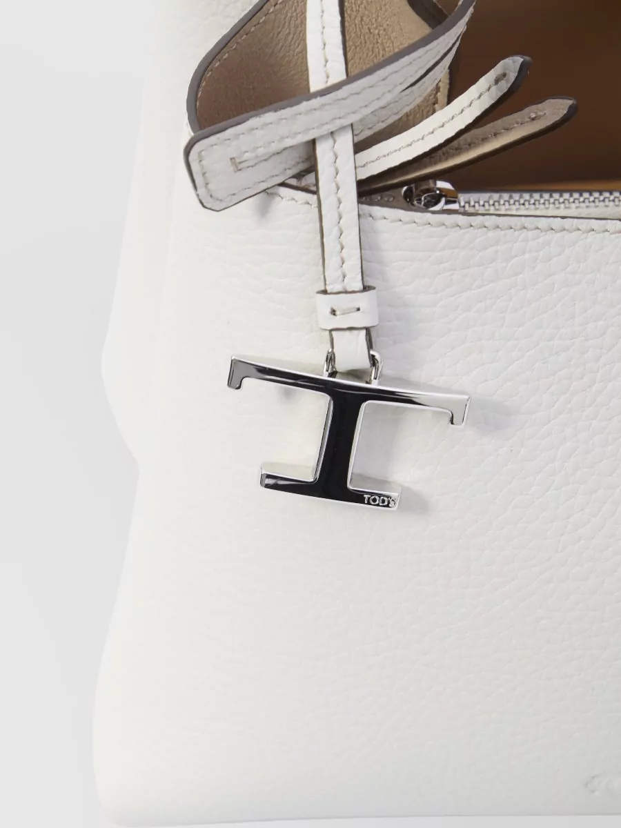 Tod's Micro Leather Tote Bag Top Handle
