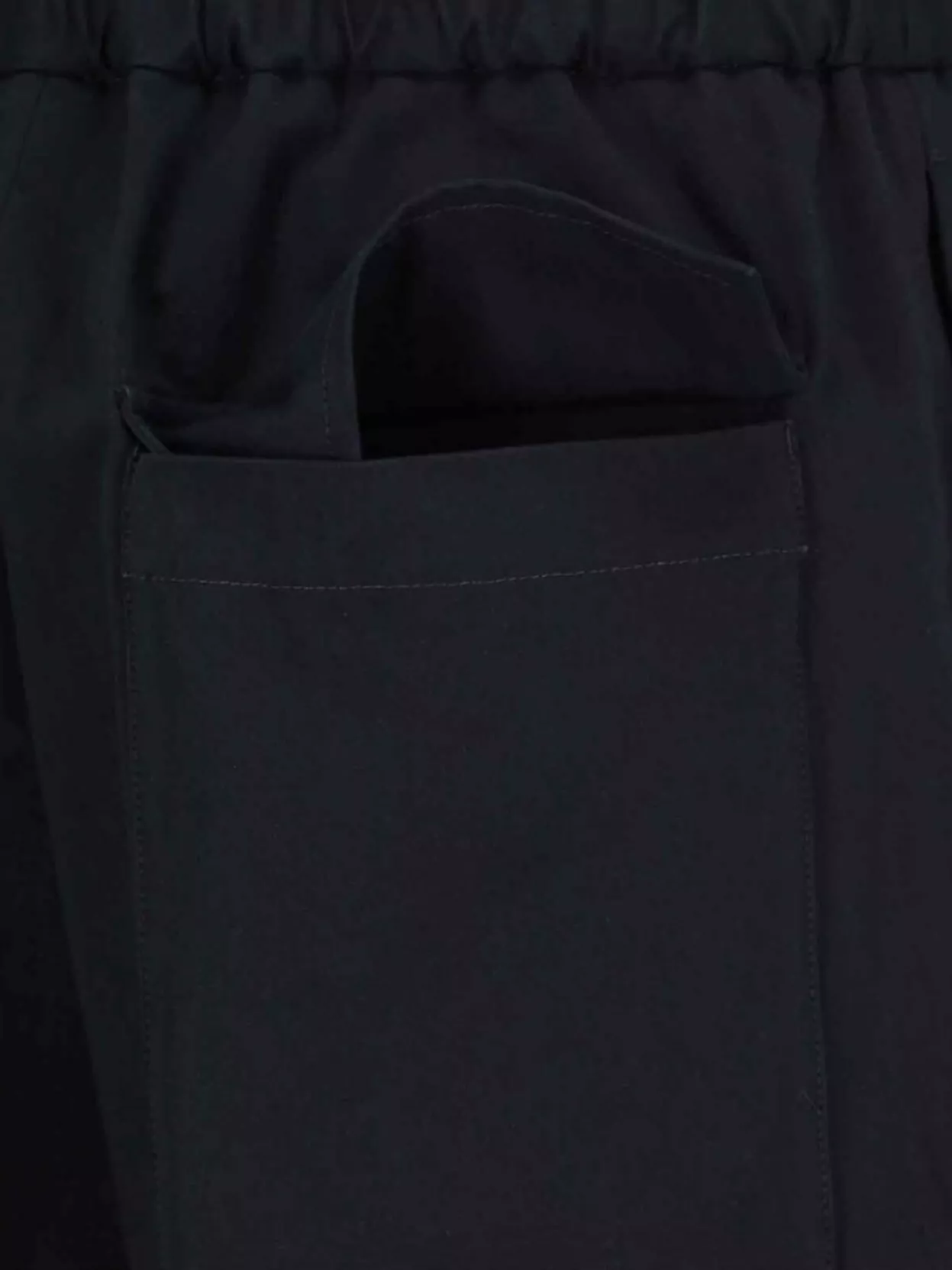 Jil Sander Straight Trousers With Elastic Waistband And Side Pockets