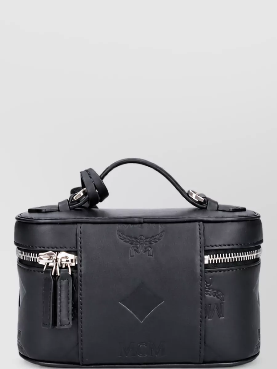 Mcm na leather mini bag