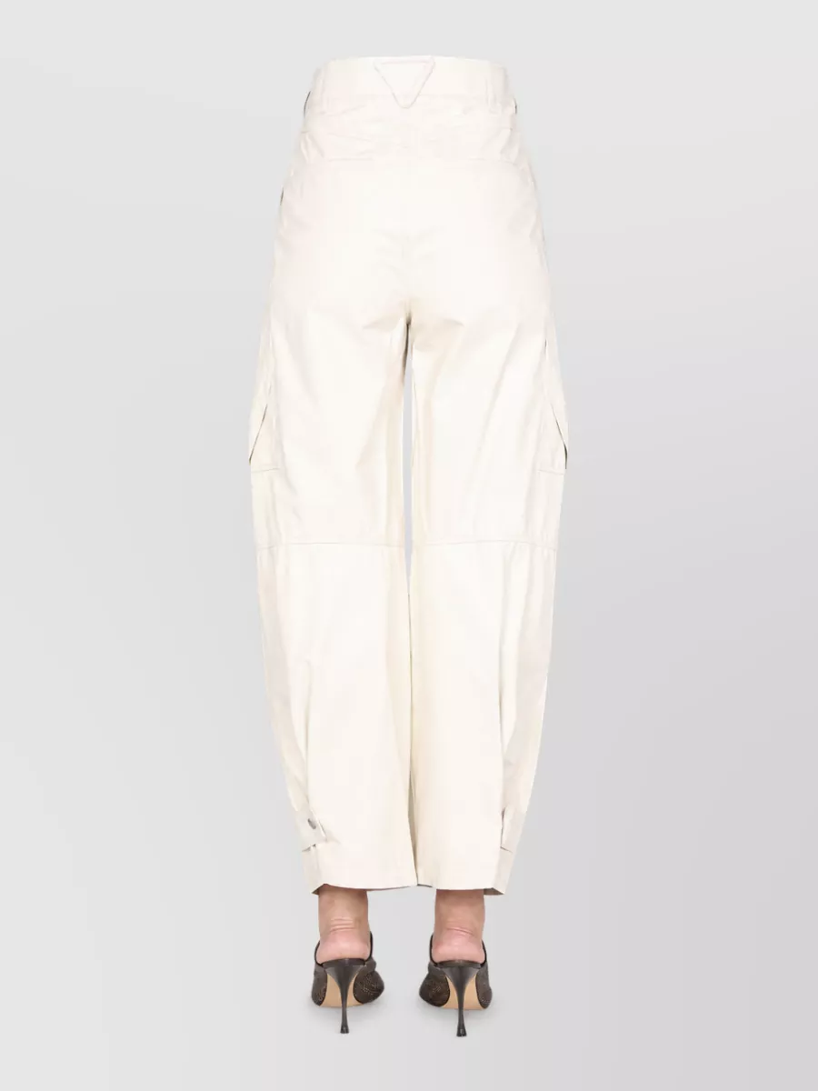 Bottega Veneta Leather Cargo Pants