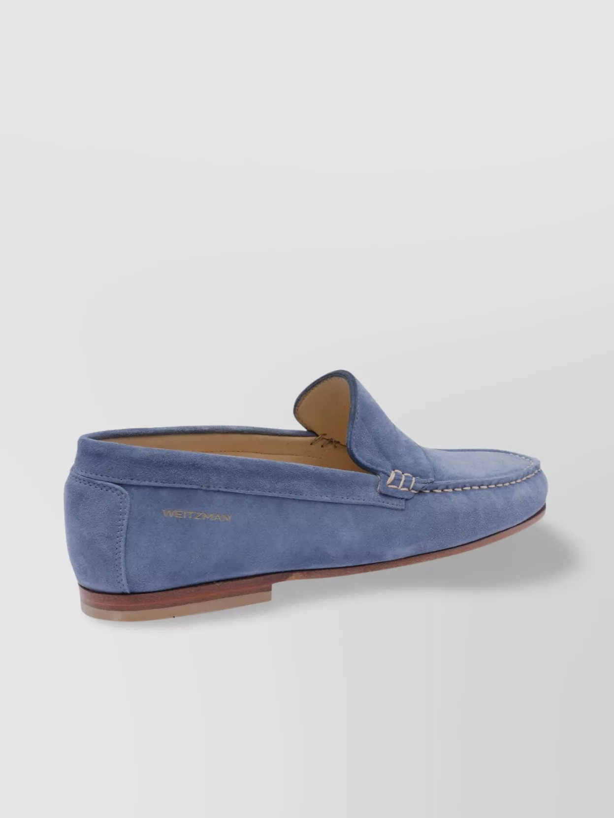 Stuart Weitzman Slip-On Loafers Suede Rubber Sole