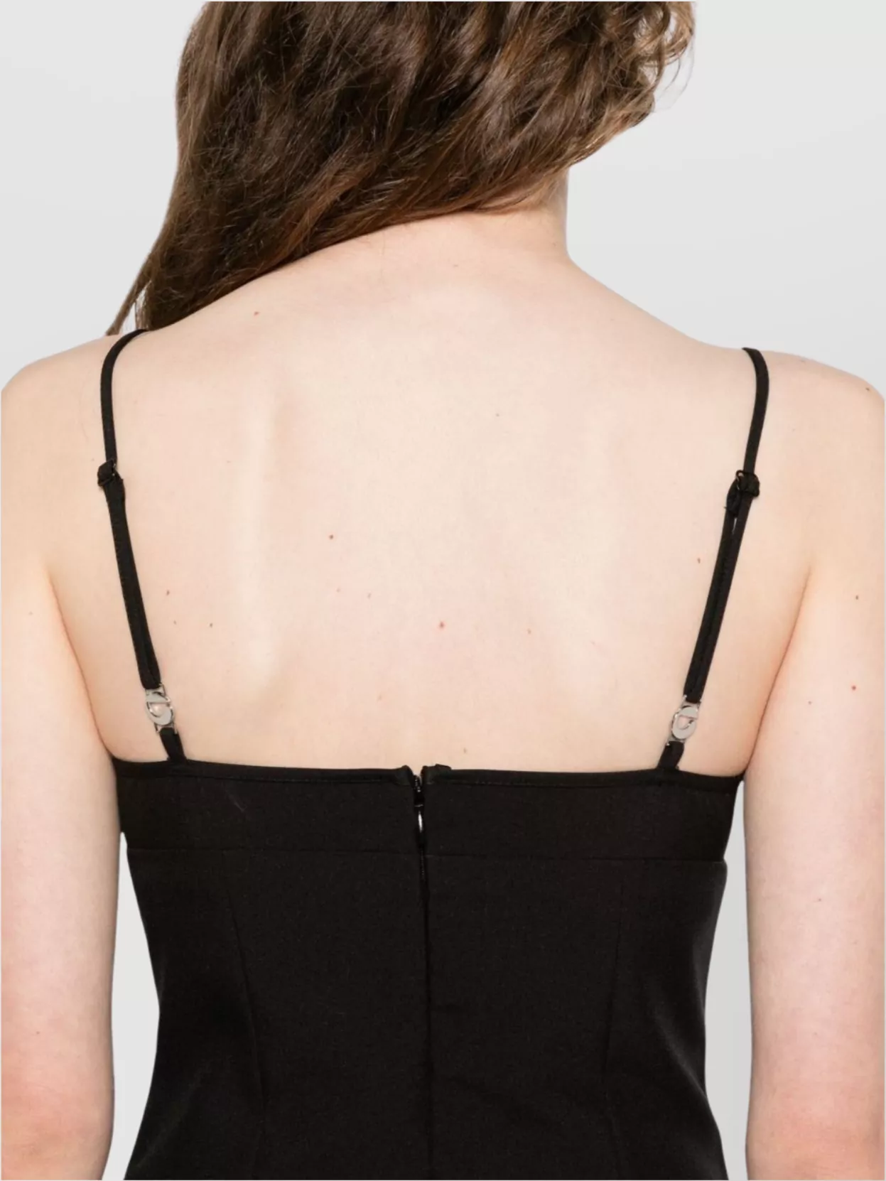 Coperni Knee Length Dress With Adjustable Shoulder Straps