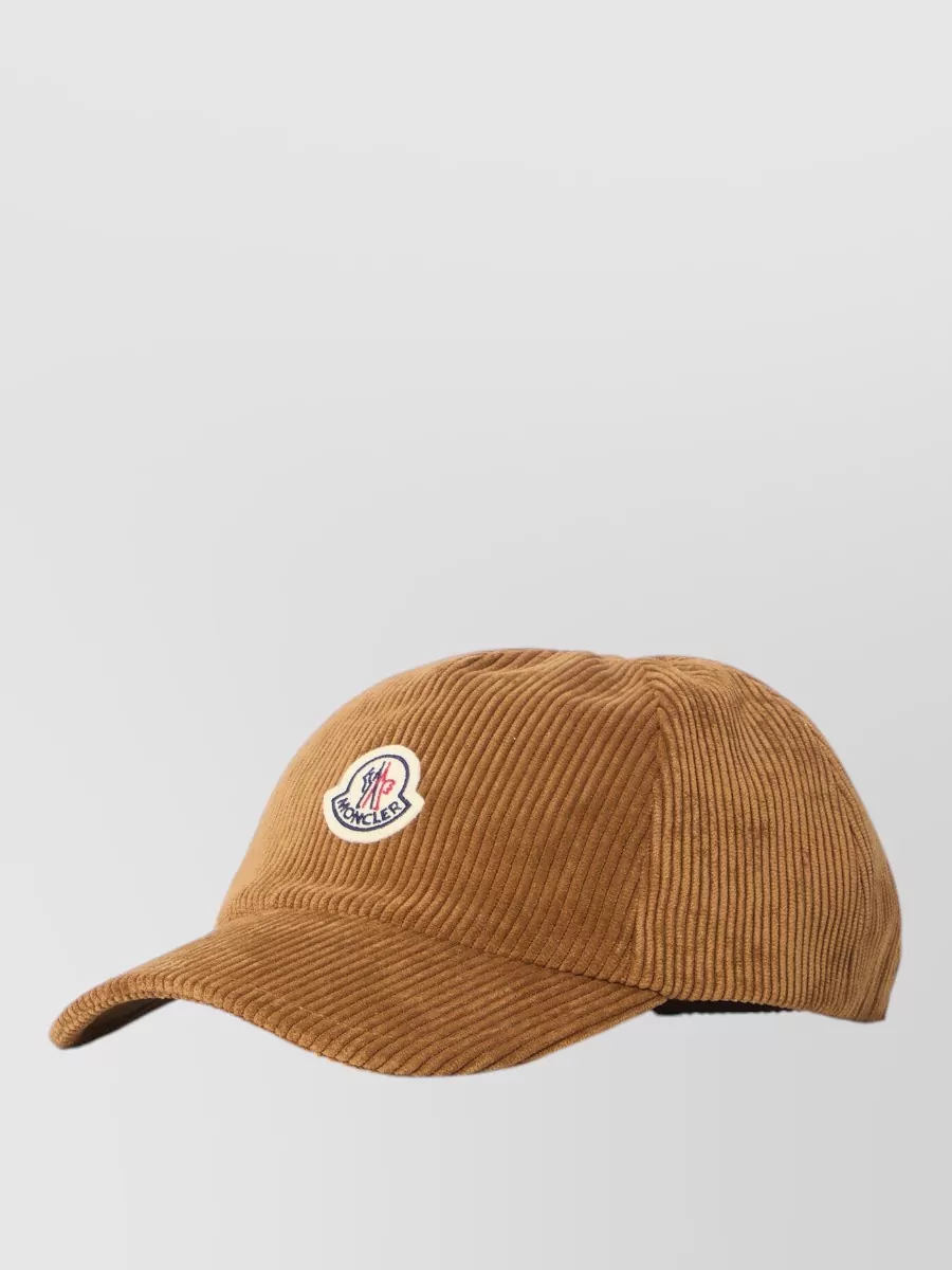Moncler corduroy baseball cap