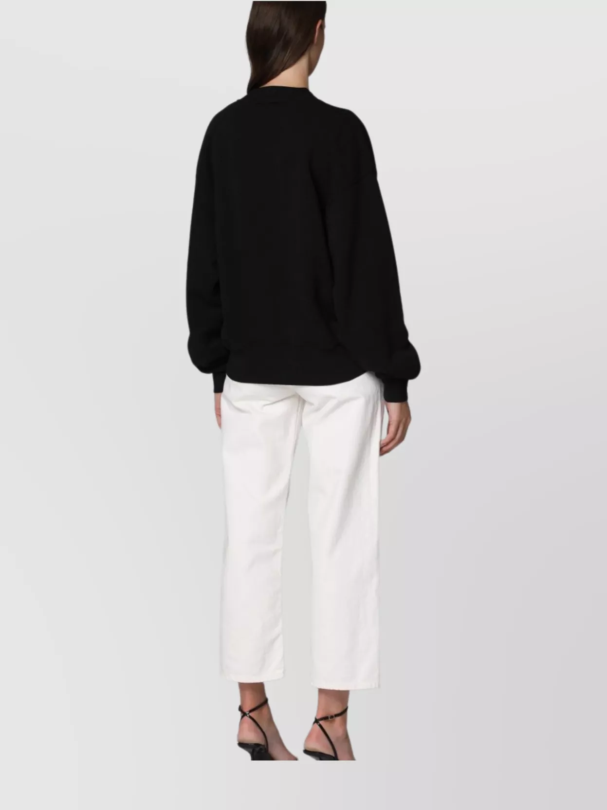 Off-white Crew Neck Logo Sweatshirt