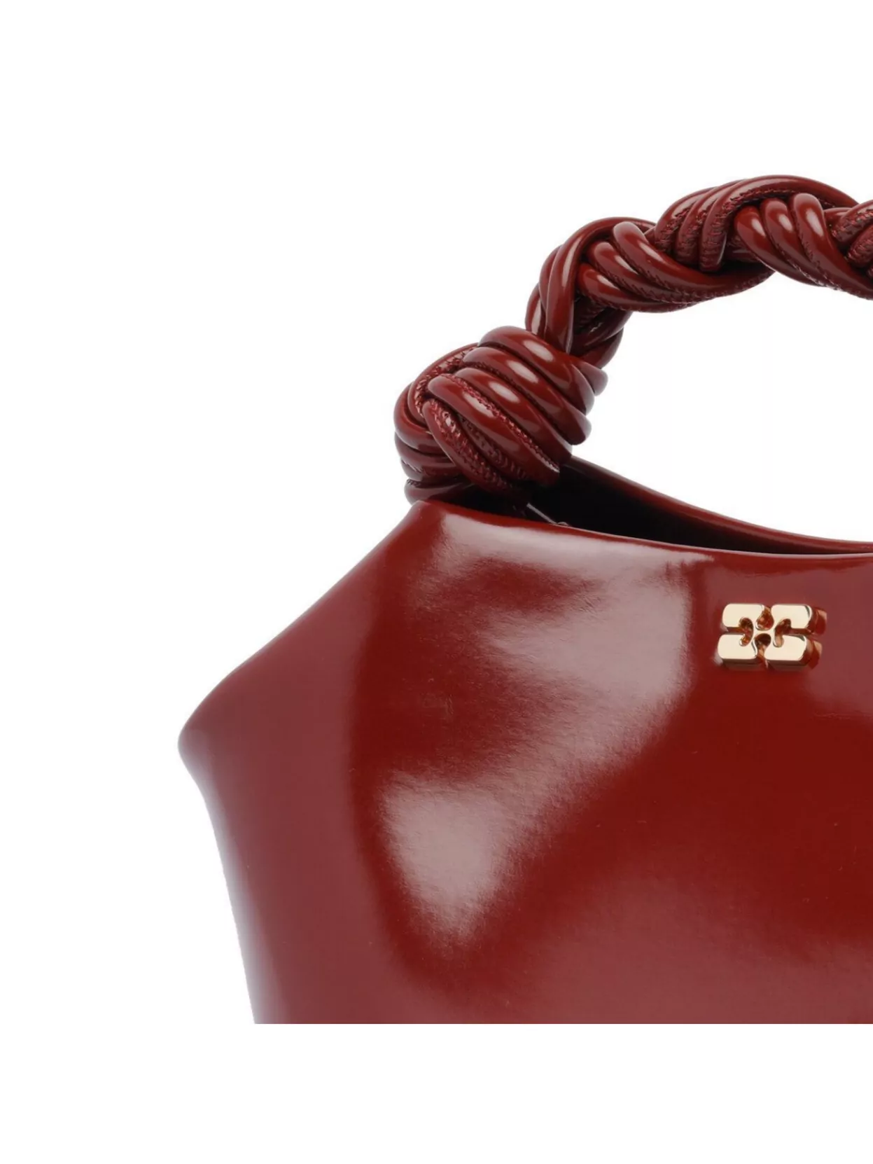 Ganni Twisted Handle Cross-body Bag
