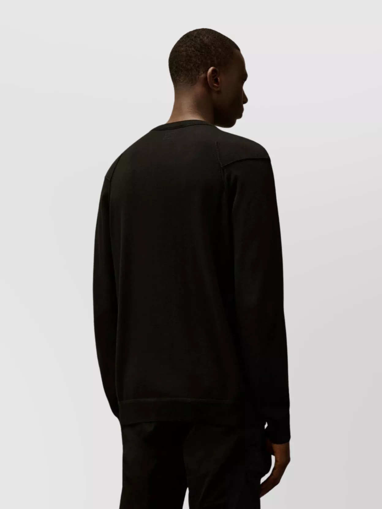 C.p. Company Crewneck Sweater Arm Pocket