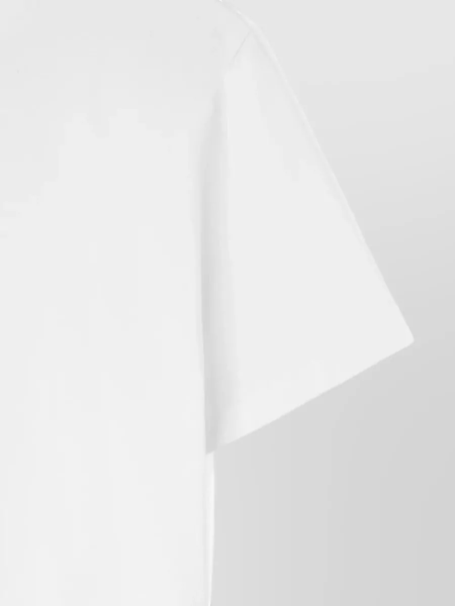 Jil Sander Crew Neck Straight Cut Short Sleeve T-Shirt