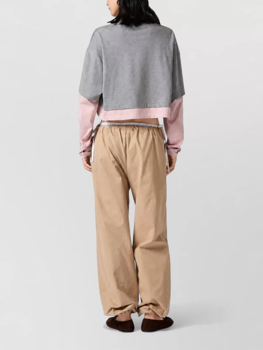 Miu Miu Cotton T-Shirt