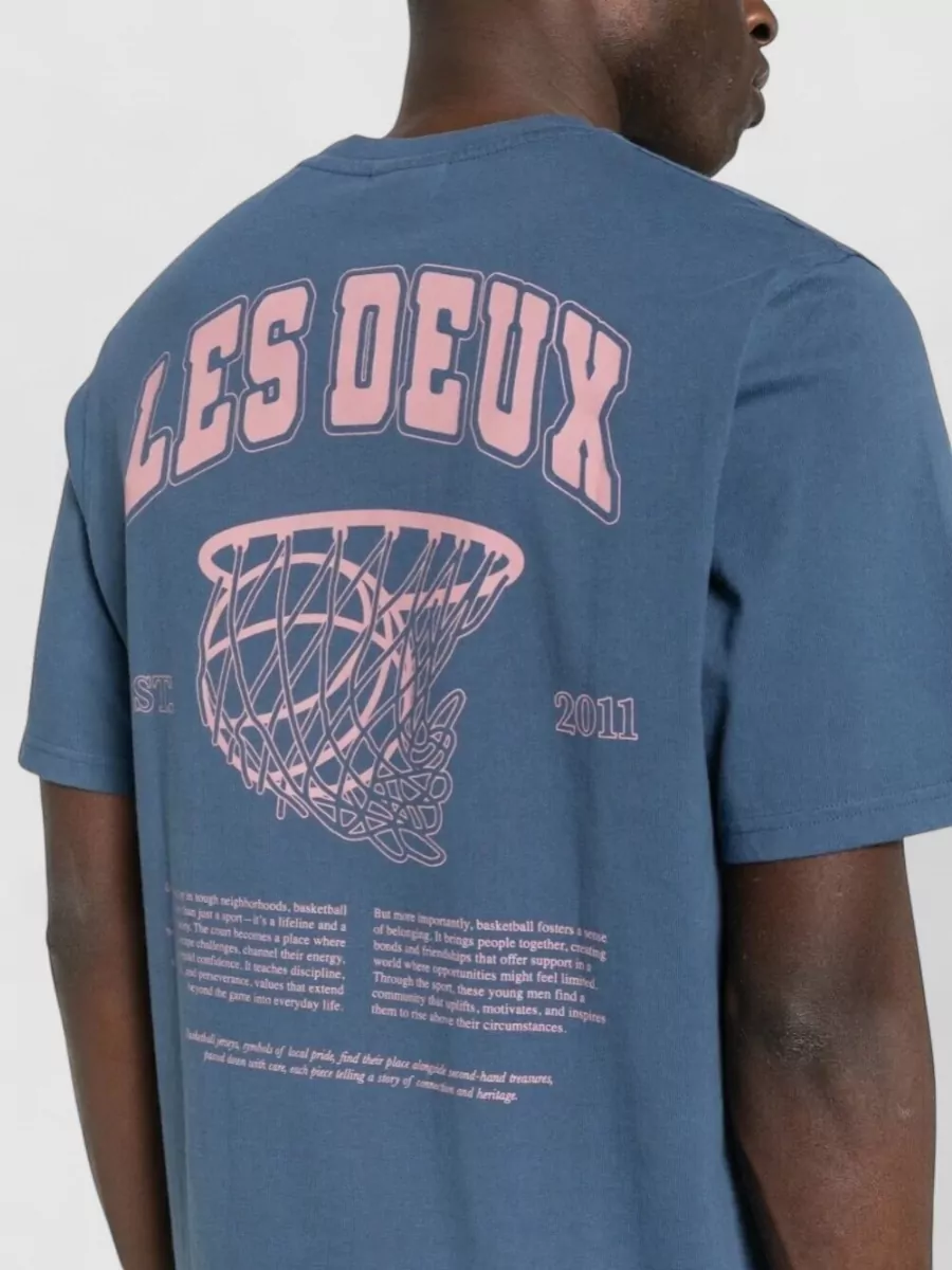 Les Deux Organic Cotton Brady Hoop T-Shirt