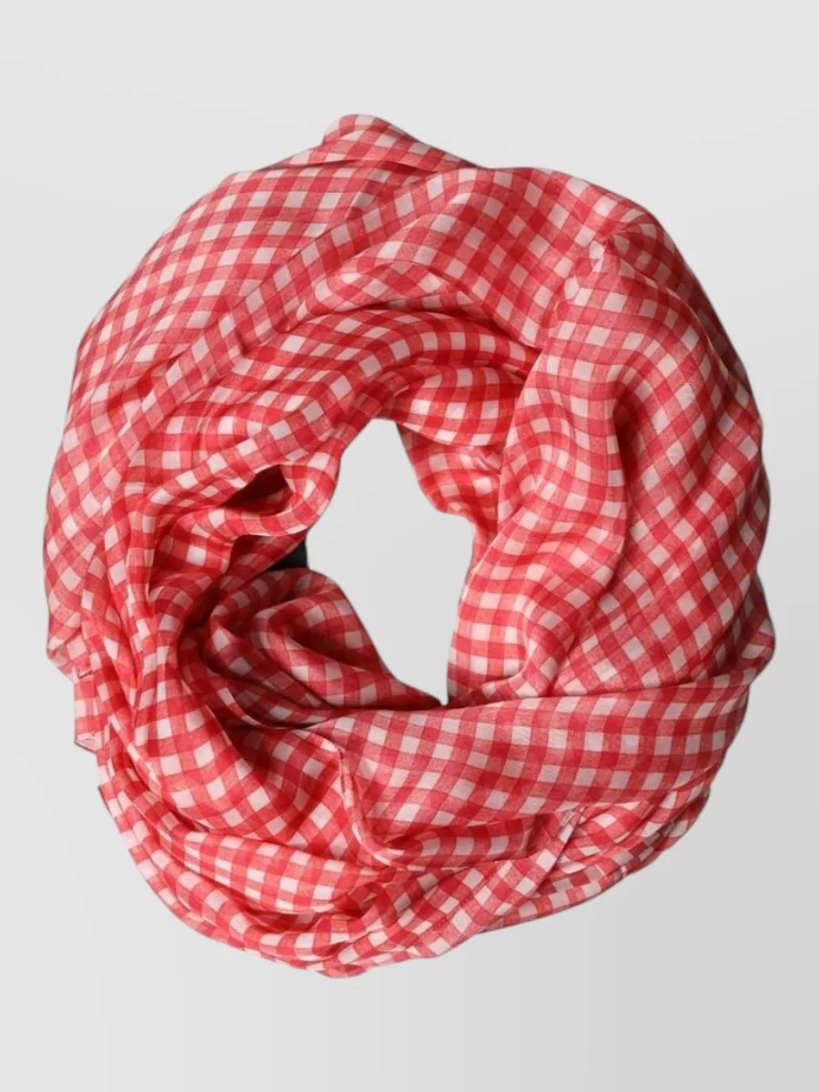 Dolce&Gabbana silk checked scarf