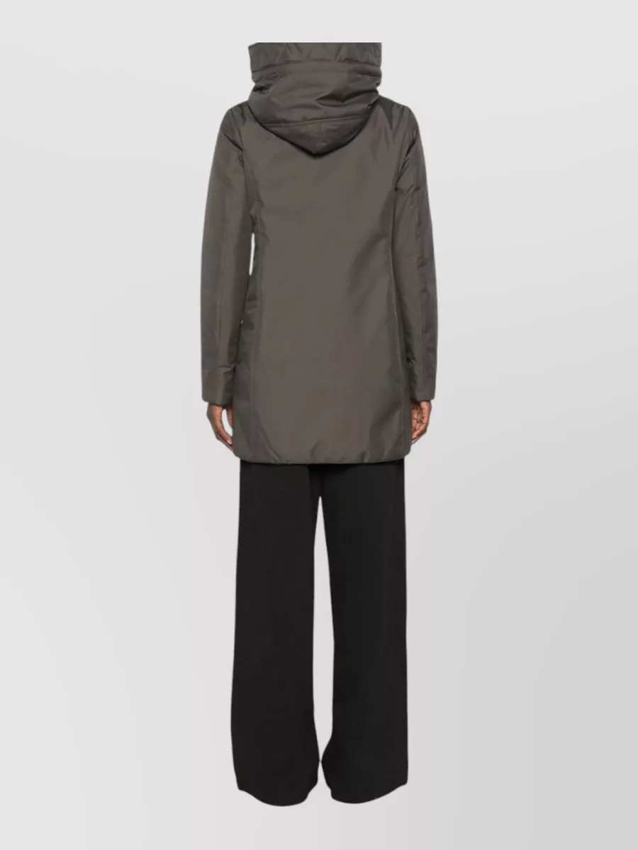 Fay Quilted Hooded Parka Jacket