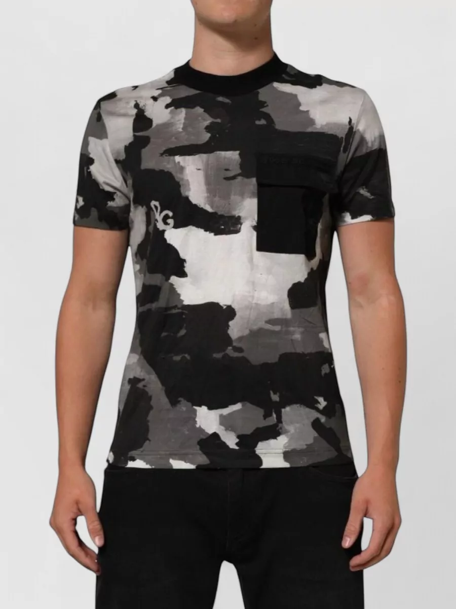 Dolce&Gabbana camouflage short-sleeve t-shirt