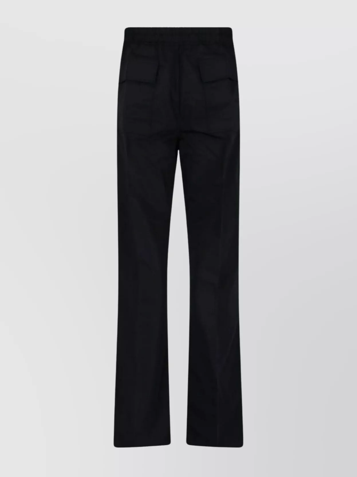 Rick Owens Trousers Straight Leg Flap Pockets