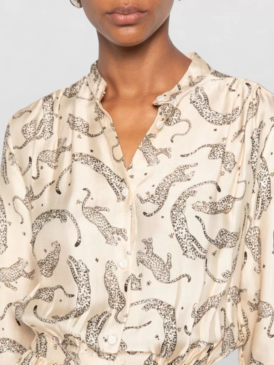 Forte Forte Printed Midi Dress