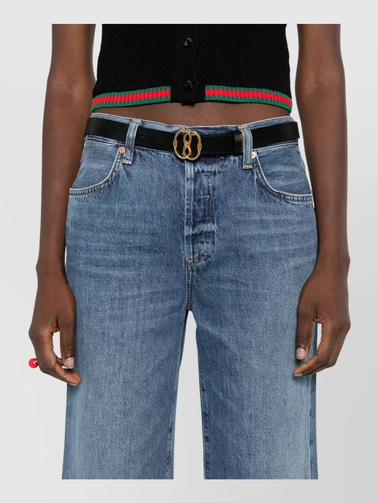 Citizens Of Humanity High-Rise Wide-Leg Jeans With Belt Loops